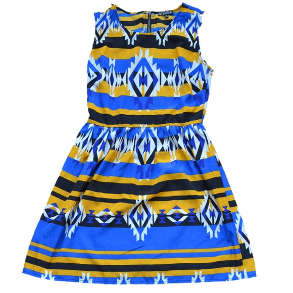 BeBop Dresses & Skirts - Patterned Tribal-like Dress
